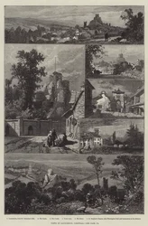 Views of Launceston, Cornwall